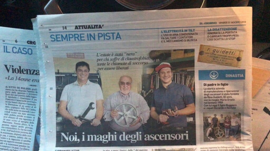Manutenzione Ascensori - Milano - R. GUIDETTI SRL dal 1959